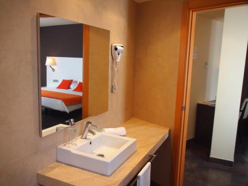 Koupelna v ubytování Hotel Can Batiste