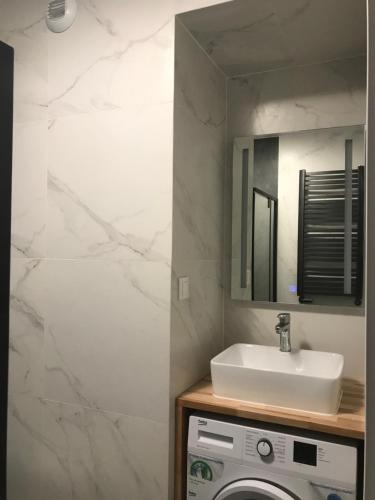 Bilik mandi di Apartamenty Platinex 2