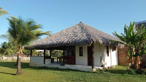 Taman di luar Pousada Eureka