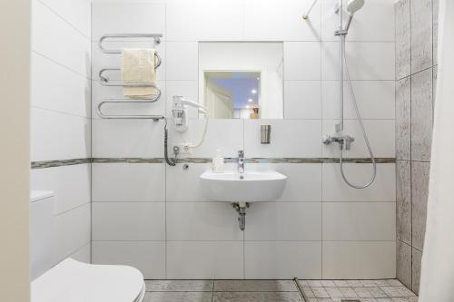 Vannituba majutusasutuses Amber drop