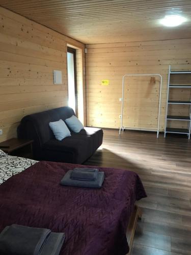 Postel nebo postele na pokoji v ubytování Nicole hotel