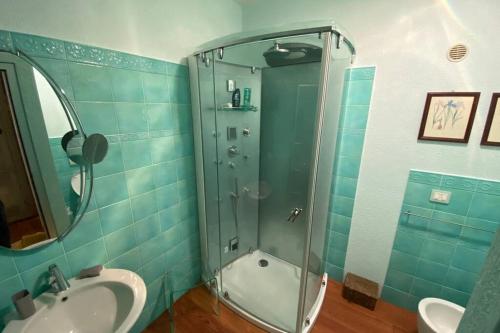 Ένα μπάνιο στο Relais San Sebastiano