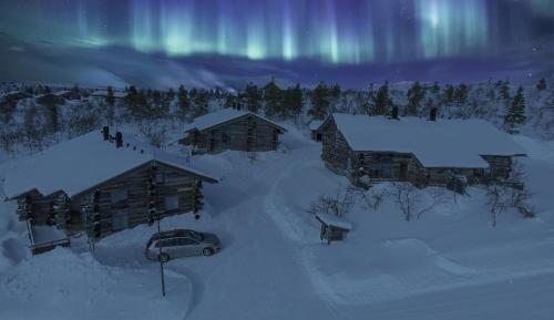 Fotografie z fotogalerie ubytování Sielikkö Aurora Log Apartments v destinaci Saariselka
