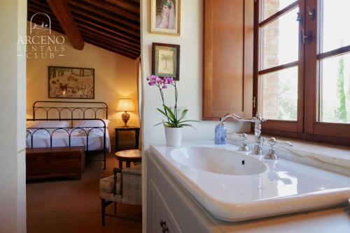 Ванна кімната в Camparone - Arceno Rentals Club