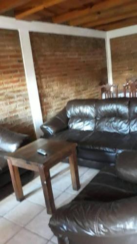 Posezení v ubytování Posada de Los Reyes