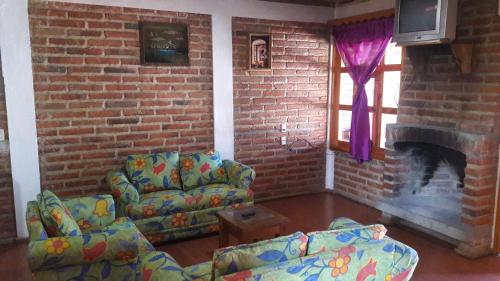 Posezení v ubytování Posada de Los Reyes