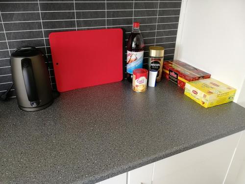 Kemudahan buat kopi dan teh di Lofoten Villa