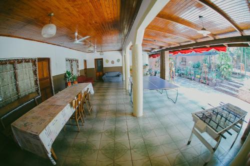 Posezení v ubytování Hotel Tierra Colorada