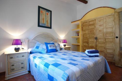 Posteľ alebo postele v izbe v ubytovaní Cortijo Mirador Casitas Select