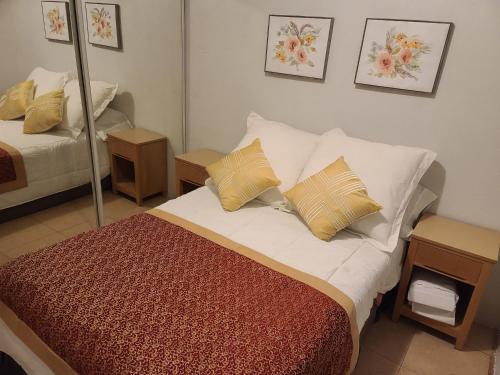 Katil atau katil-katil dalam bilik di Casa Amorosa