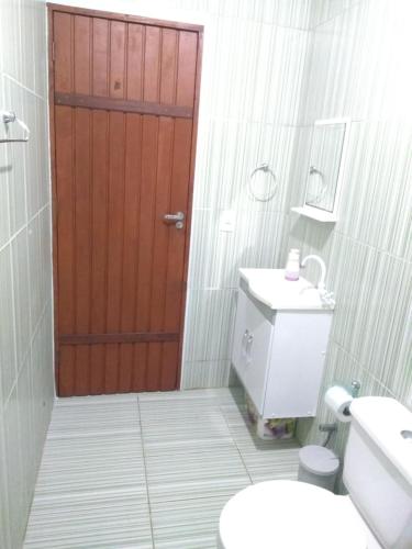 Ванная комната в Recanto dos Colibris, Sertão do Ubatumirim