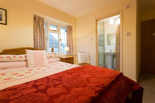 Ένα ή περισσότερα κρεβάτια σε δωμάτιο στο Grange Fell Borrowdale
