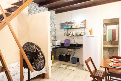 Kuchyň nebo kuchyňský kout v ubytování FLATS VASCONCELOS