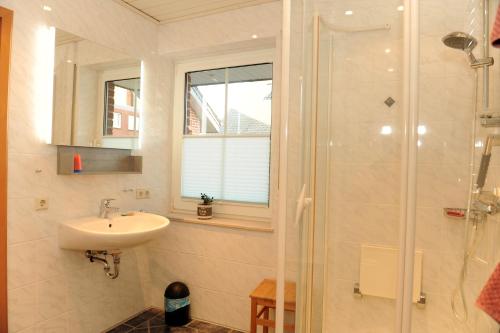 Ванна кімната в Ferienwohnung bei Bunsel´s
