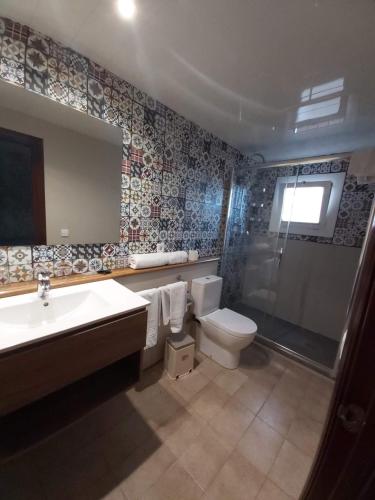 Koupelna v ubytování Hotel 139