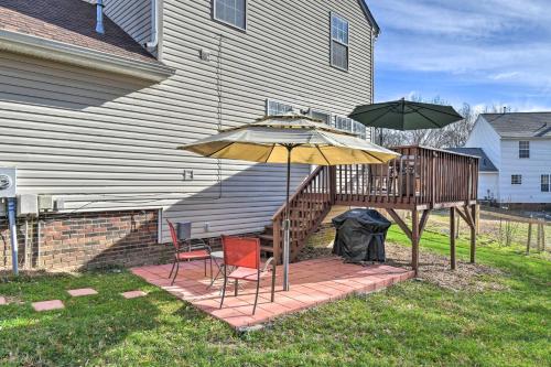 Updated Charlotte Home with Deck - 10 Minutes to UNCC