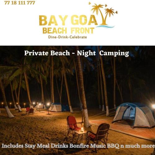 Goa Private Beach Camping W Dinner Drinks Bfast Cola Updated 2021 Prices
