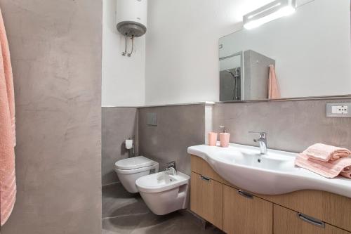 Ένα μπάνιο στο Nonna Adelina Apartments & rooms