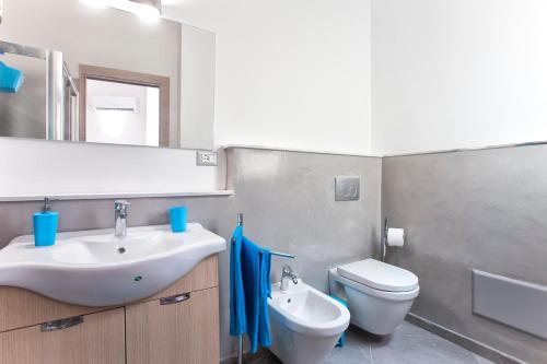 Ένα μπάνιο στο Nonna Adelina Apartments & rooms