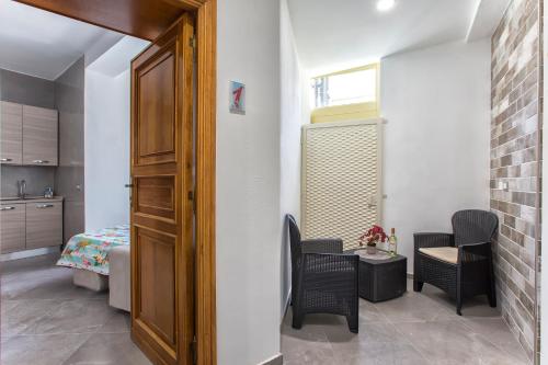 Ένα μπάνιο στο Nonna Adelina Apartments & rooms