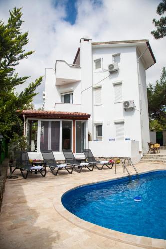 Kolam renang di atau dekat dengan Dadya Villa 2 - Villa with private pool - 750m distance to the beach