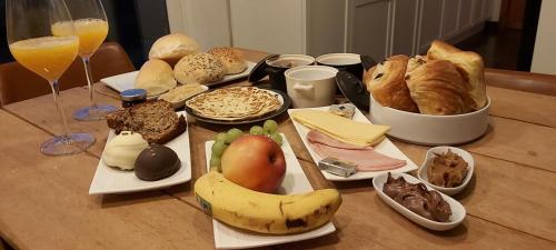 Comida en la casa vacacional o alrededores