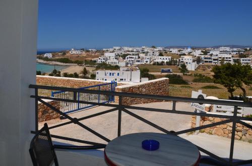 En balkon eller terrasse på Villa Ostria