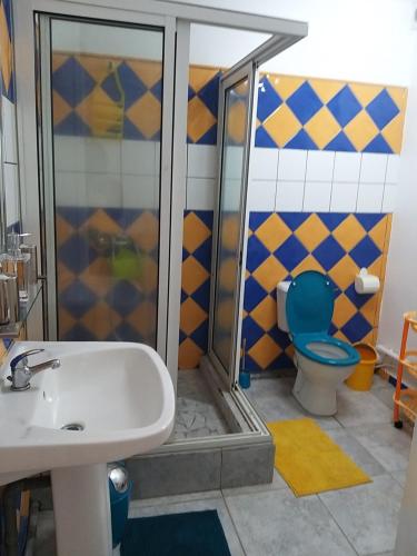 Kúpeľňa v ubytovaní Sympa Aquaverde entre mer et campagne