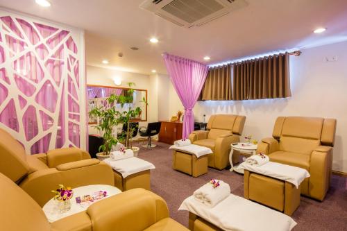 Χώρος καθιστικού στο TTC Hotel Michelia