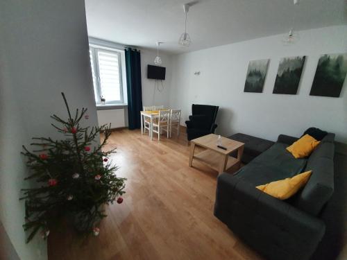 Χώρος καθιστικού στο Apartament Aga
