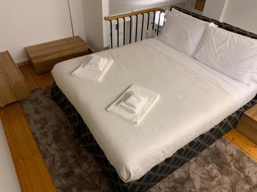 Katil atau katil-katil dalam bilik di Casa Ercoli PONTORMO