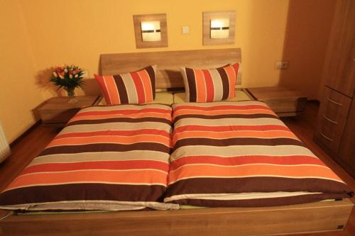 Cama o camas de una habitación en Hotel Voxtrup