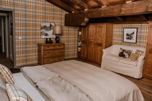 Cama o camas de una habitación en RÉSIdence Reith Kitzbühel