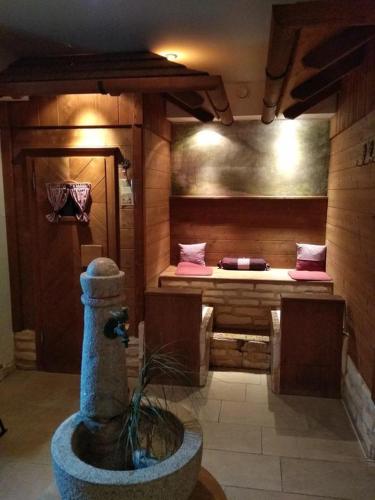 Χώρος καθιστικού στο Apartment Christopherhof 11, Grafenwiesen