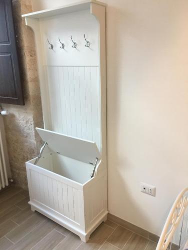 Cama o camas de una habitación en Nido di pietra-dimora in centro