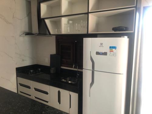 Dapur atau dapur kecil di Terraço Flecheiras
