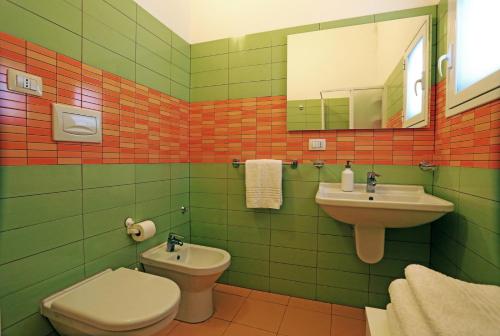 Koupelna v ubytování Casa Canoa - Le chiavi degli Iblei