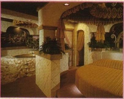a bedroom with a bed and a sink in it at Miami Princess Hotel in Miami