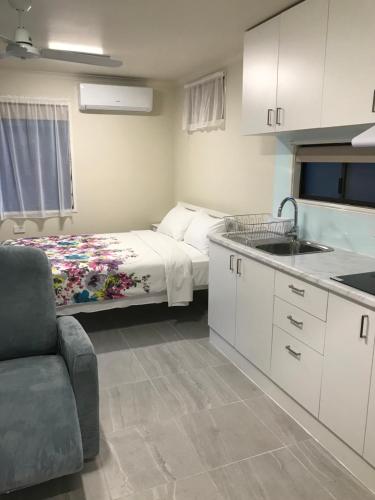 A kitchen or kitchenette at Southport Tourist Park