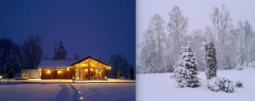 Pennu Villa im Winter