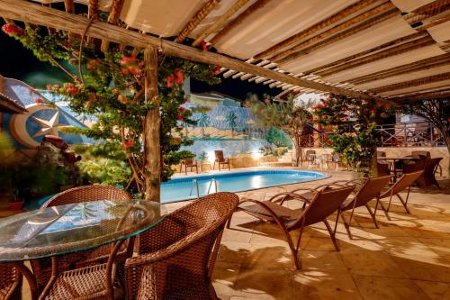 Πισίνα στο ή κοντά στο Jardim dos Orixás