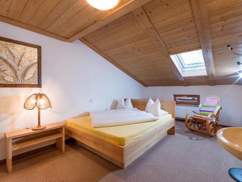 Cama o camas de una habitación en Appartementhaus Talwinkel