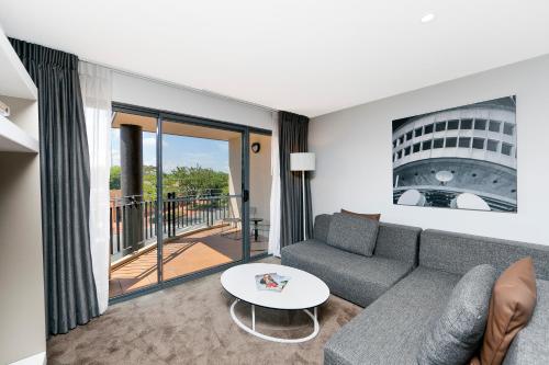 Χώρος καθιστικού στο AAC Apartments - Griffin