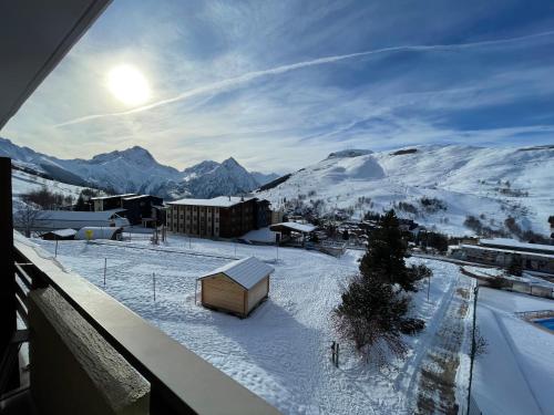 LOuréa studio 4 pers retour skis au pieds