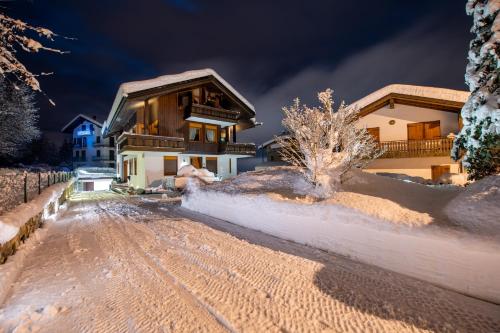 Villa Marmarole a Calalzo iarna