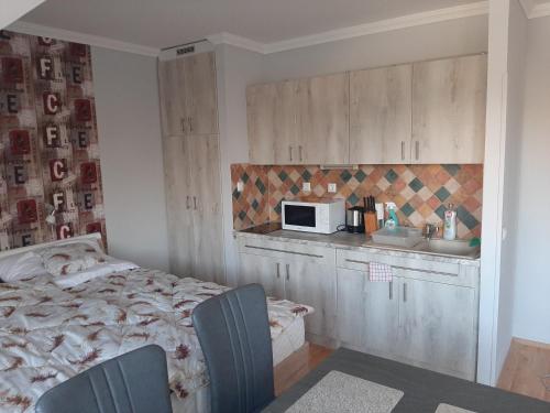Dapur atau dapur kecil di Elit Apartman