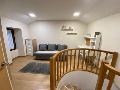 Χώρος καθιστικού στο Casita de Ozón