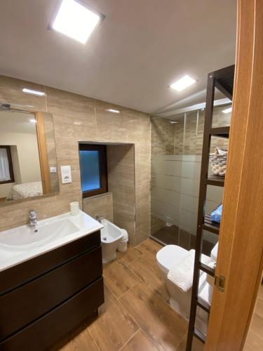 Ένα μπάνιο στο Casita de Ozón