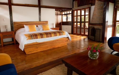 Casa Oloncheにあるベッド