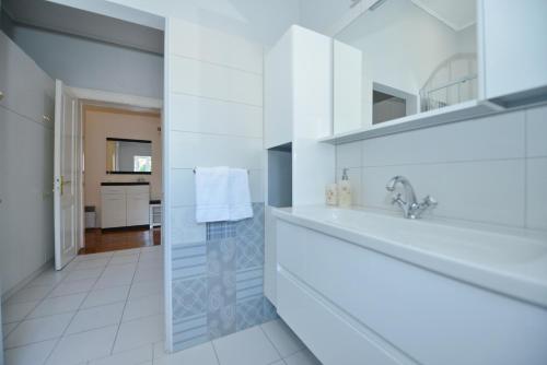 Koupelna v ubytování Apartman Nikki Kolovare Beach